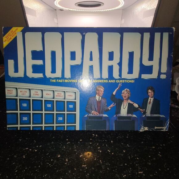 Vintage Jeopardy Board Game - Picture 1 of 12